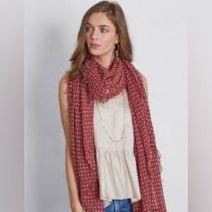 Red Polka Dot Blouse 100% cotton - Oversized